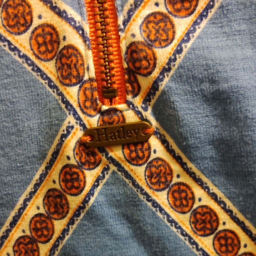 Blue Geometric Pattern Dress(358) - Picture 5 of 5